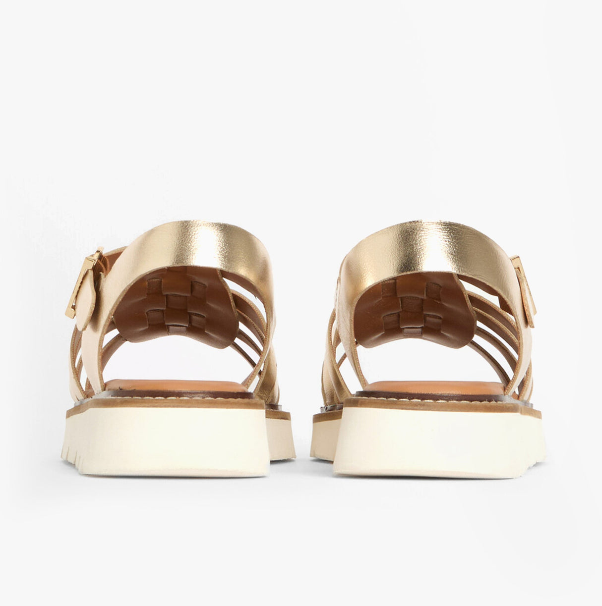 Barbour OTTERBURN Womens Fisherman Sandals Gold