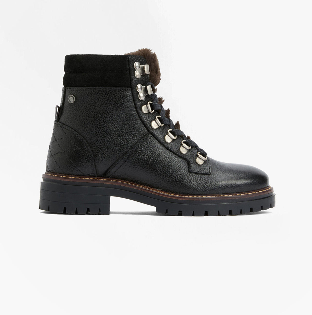 Barbour BAMBURGH Womens Hiker Boots Black