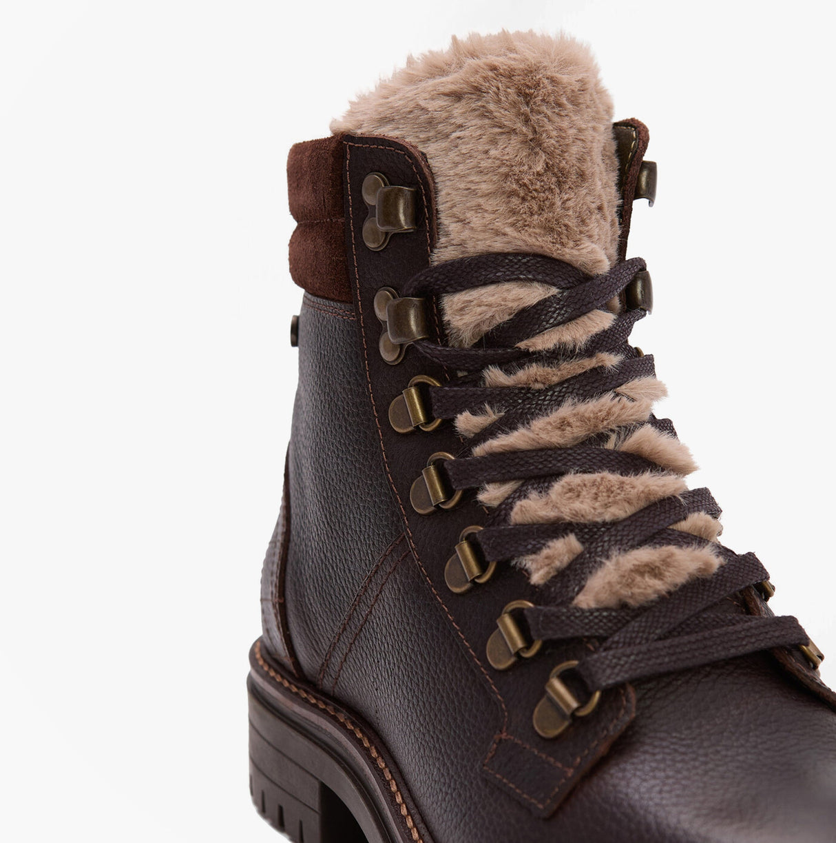Barbour BAMBURGH Womens Hiker Boots Brown