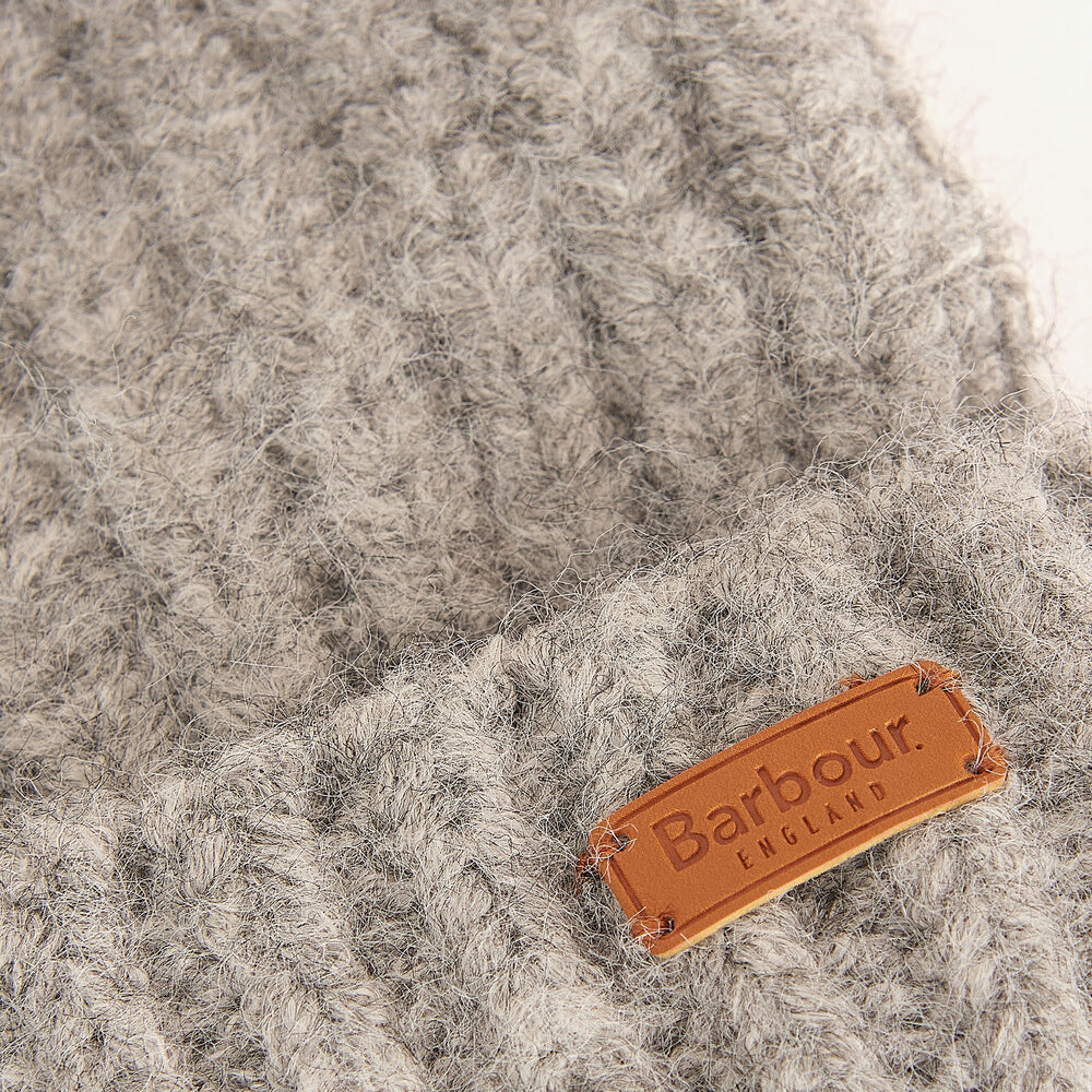 Barbour TRAVEL MUG & BEANIE Gift Set Womens Pink/Grey