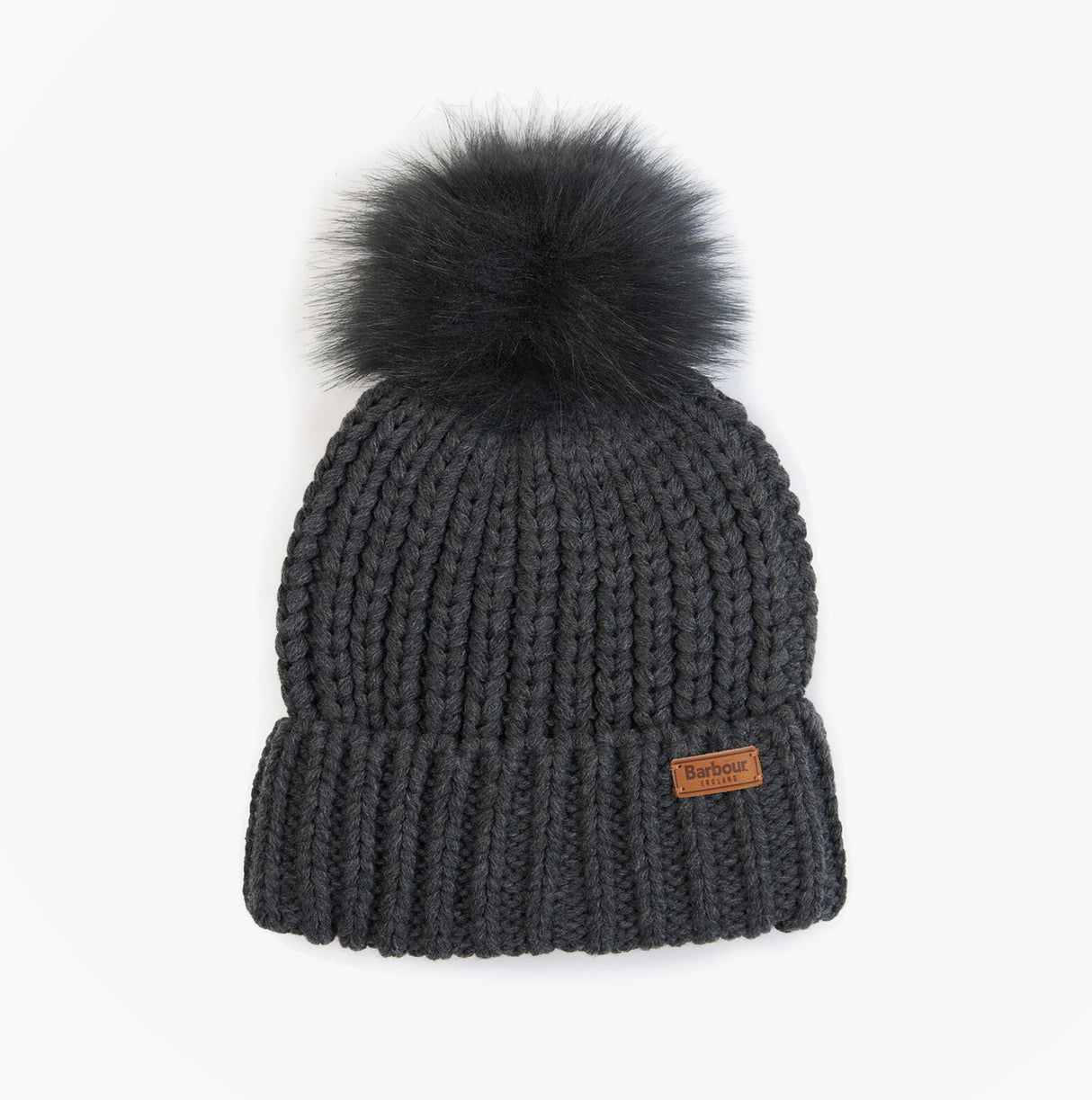Barbour SALTBURN Womens Beanie Charcoal