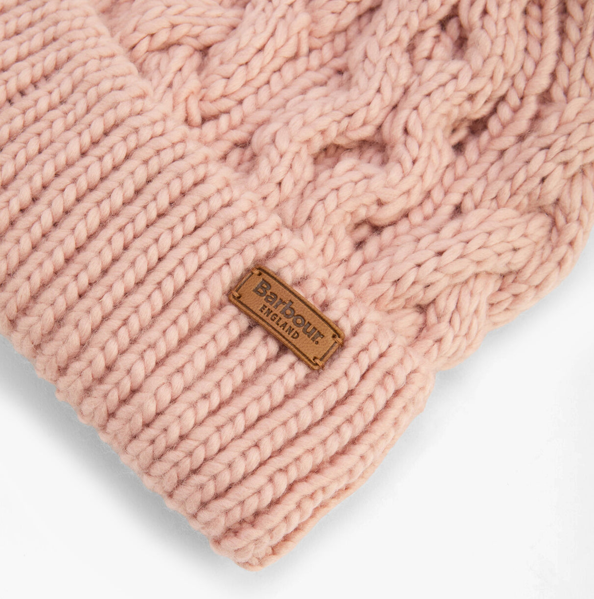 Barbour PENSHAW Womens Beanie Pink Blush