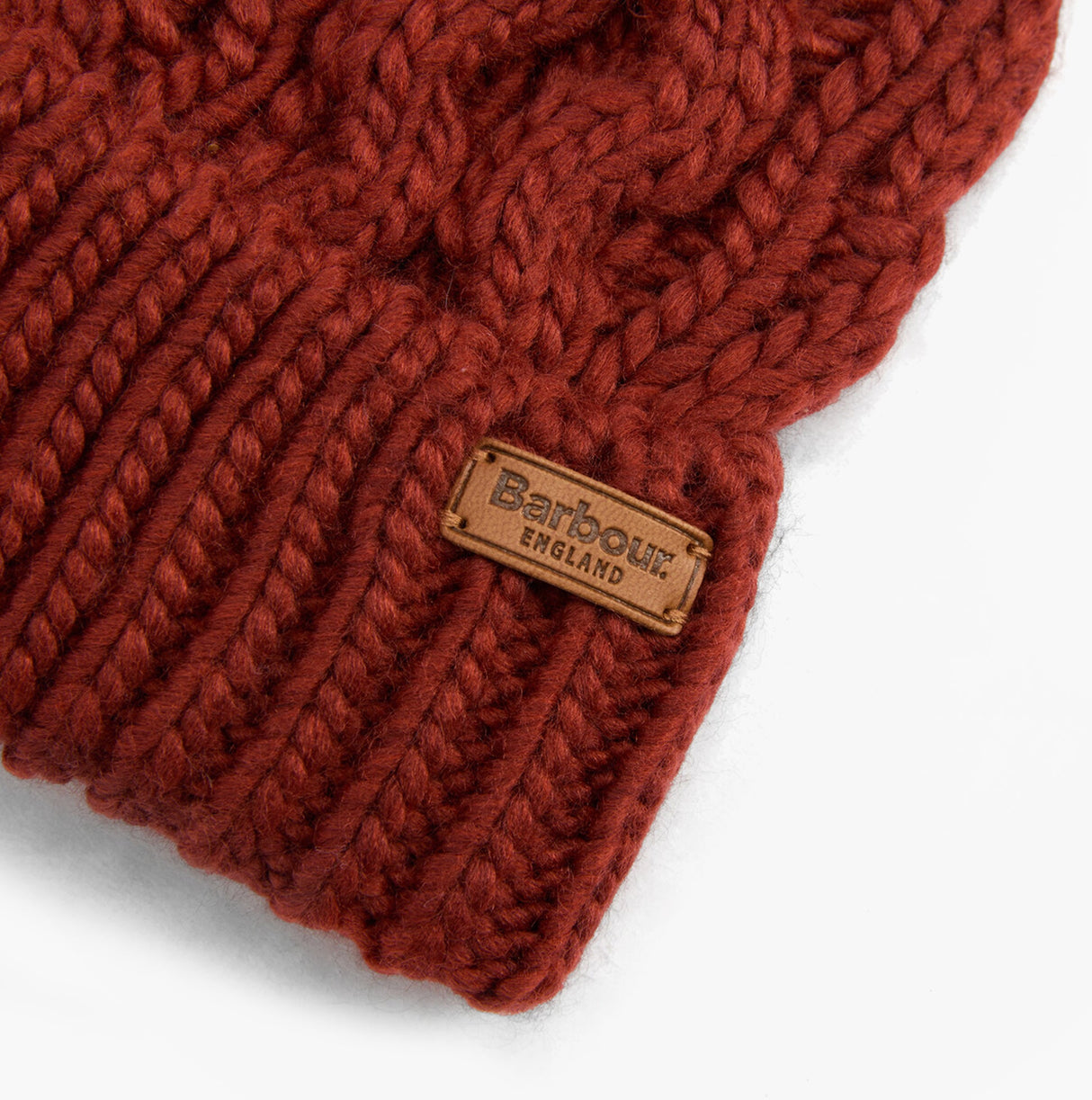 Barbour PENSHAW Womens Beanie Burnt Henna