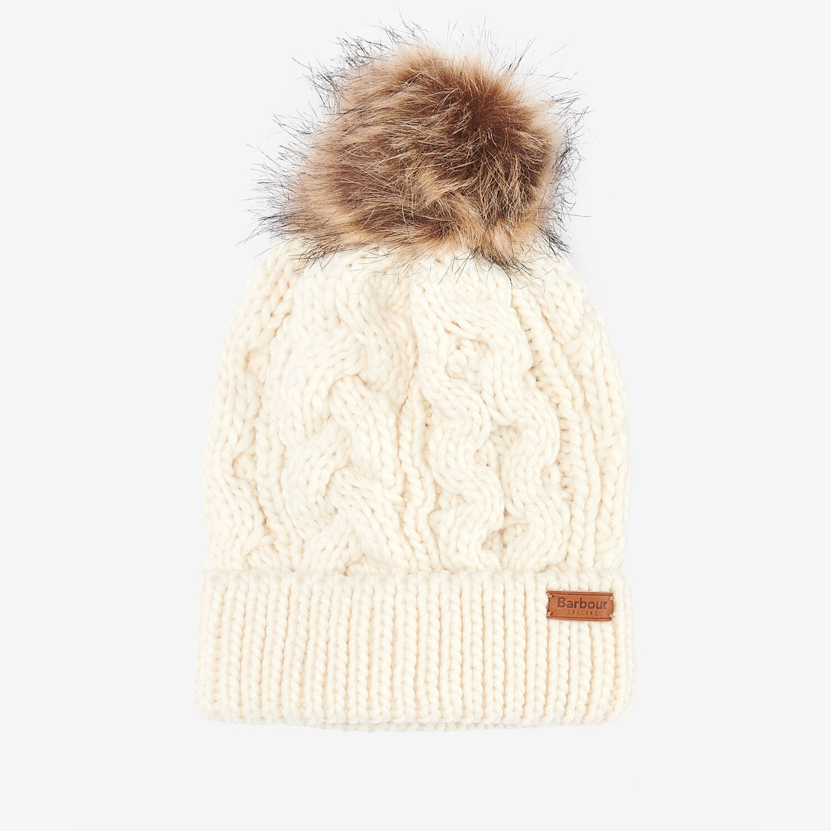 Barbour PENSHAW Womens Pom-Pom Beanie Cloud