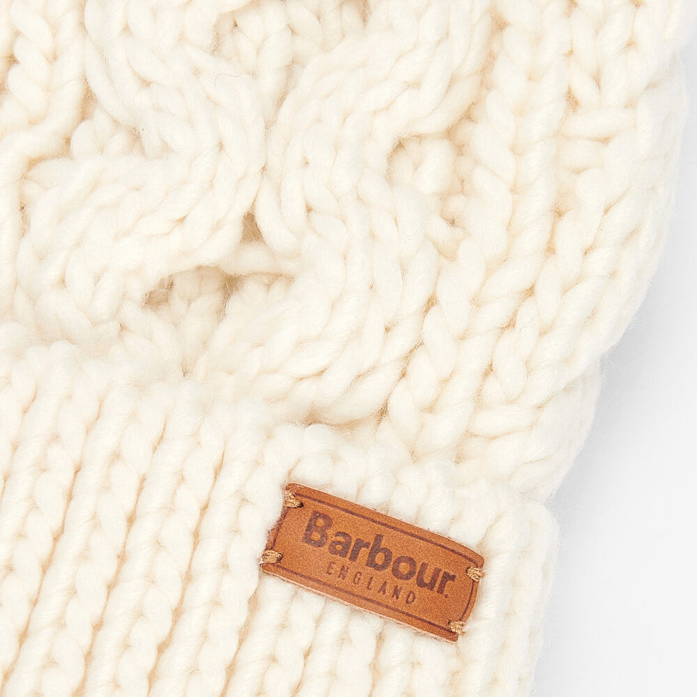 Barbour PENSHAW Womens Pom-Pom Beanie Cloud