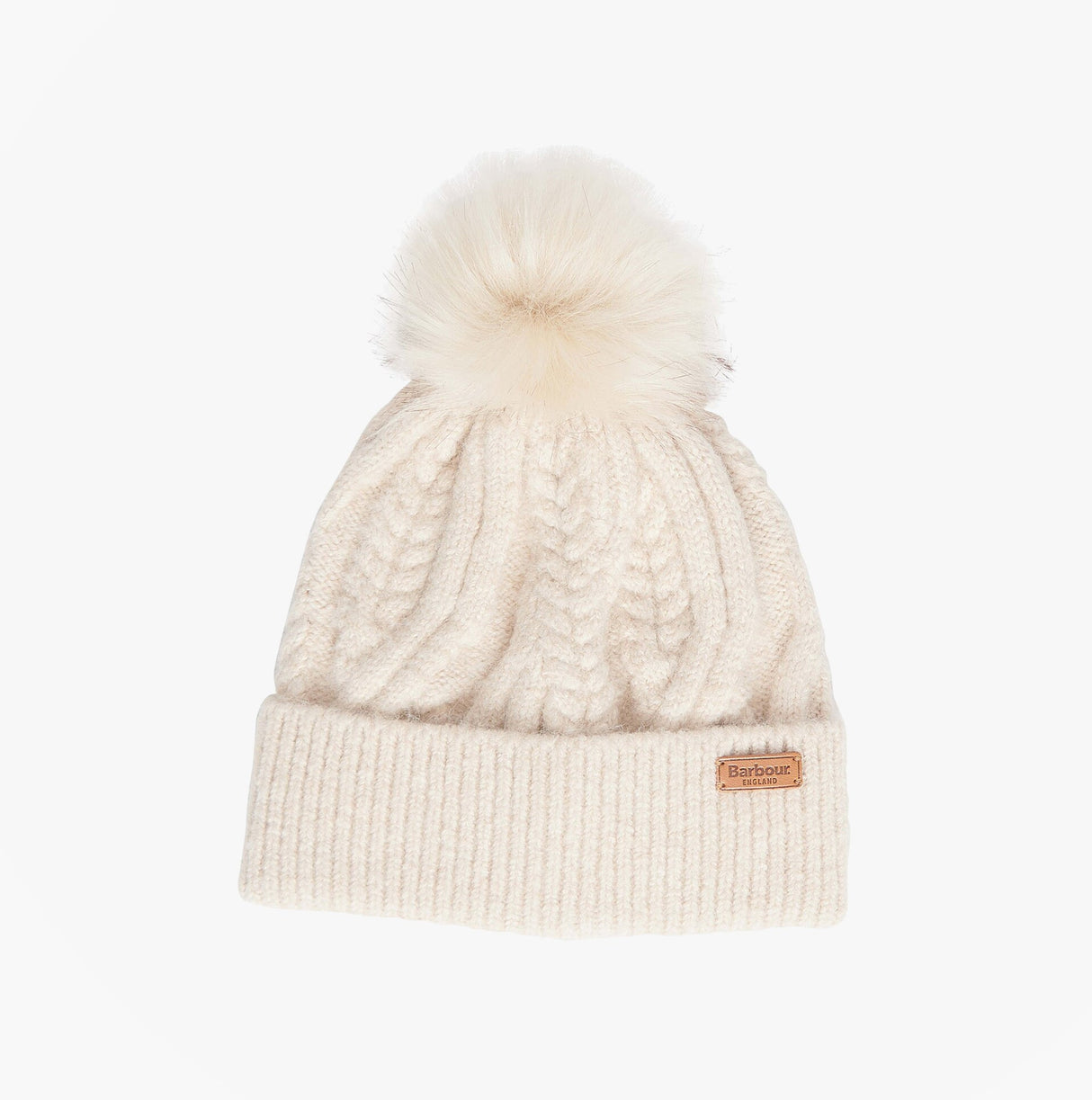 Barbour ELSDON Womens Beanie Eggshell