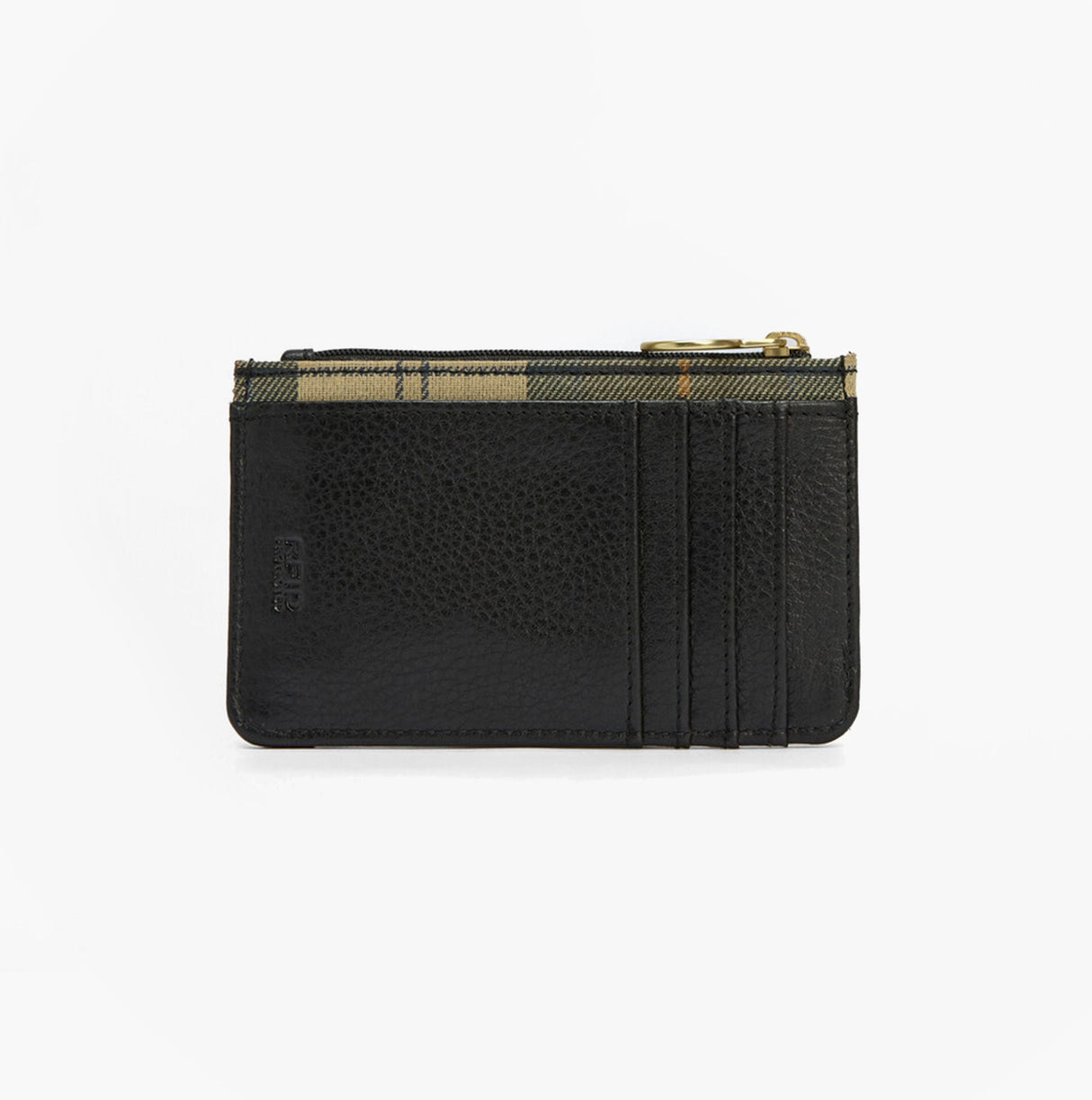 Barbour ALDER LEATHER Card Holder Womens Black