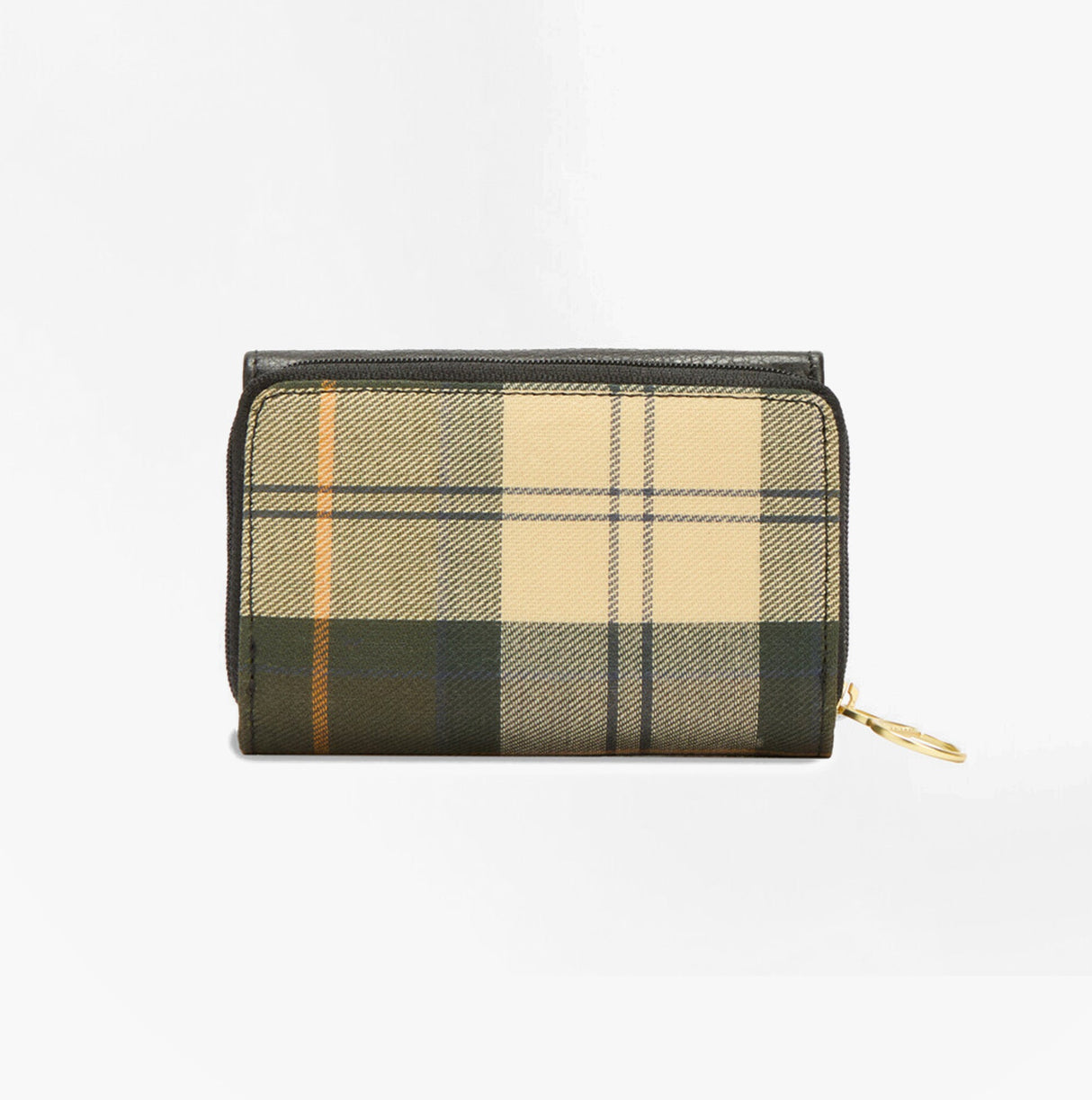 Barbour ROSA LEATHER French Purse Womens Black