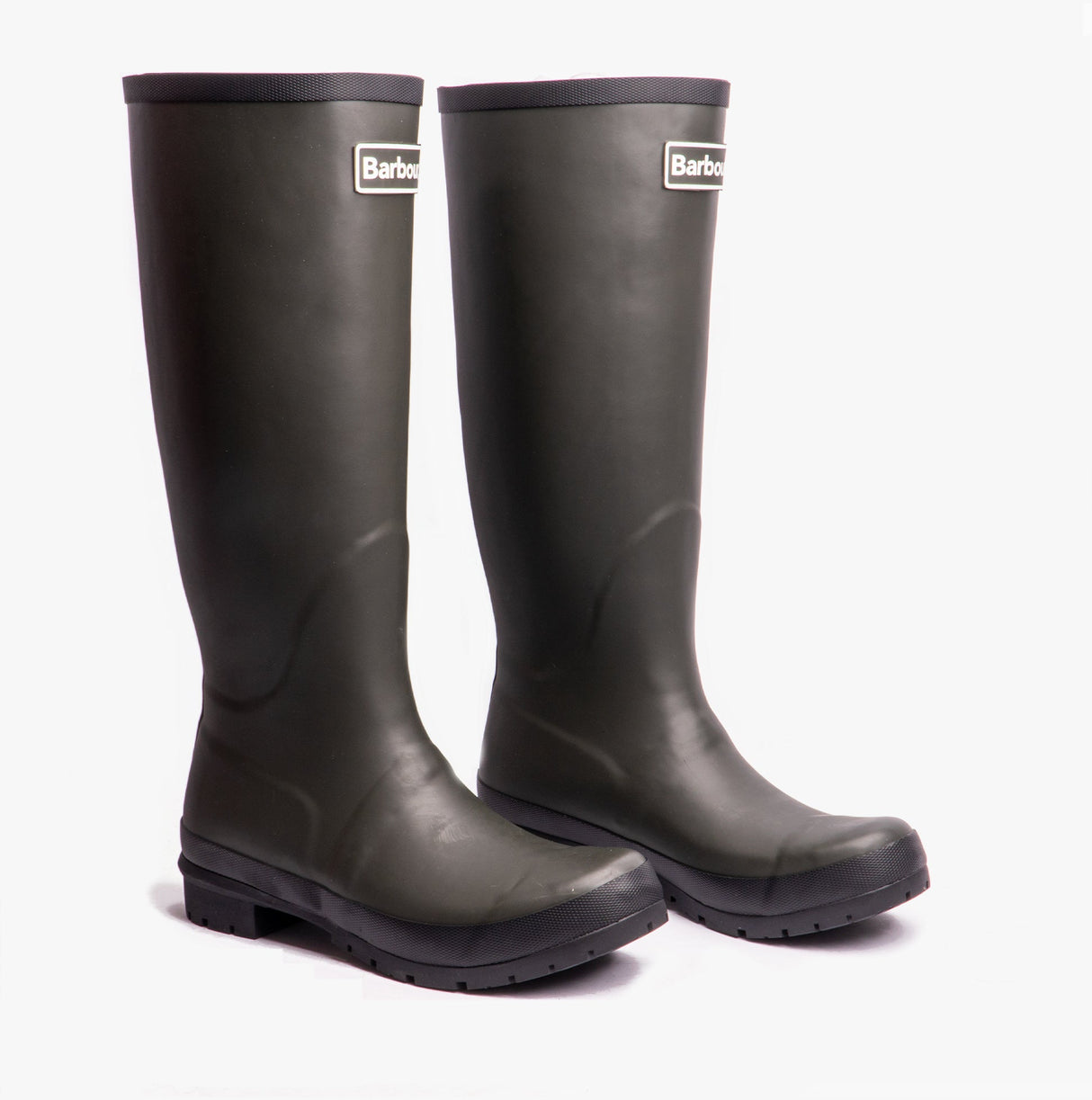 Barbour ABBEY Womens Wellington Boots Olive
