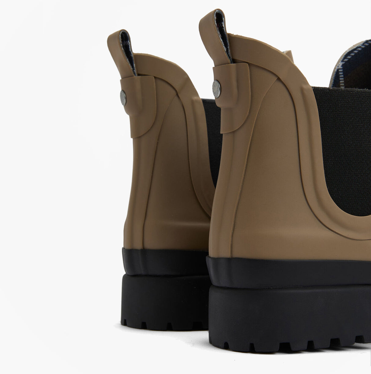 Barbour MALLOW Womens Chelsea Wellies Military Brown/Black