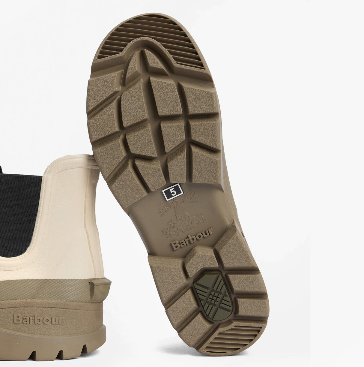 Barbour NIMBUS Womens Chelsea Wellies Salt/Dusky Green