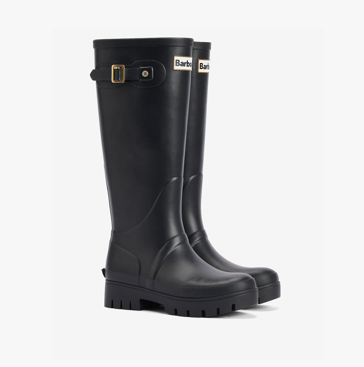 Barbour SNOWDON Womens Tall Wellies Black