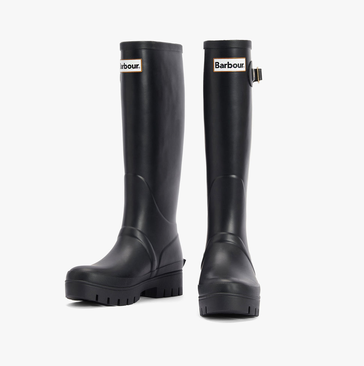 Barbour SNOWDON Womens Tall Wellies Black