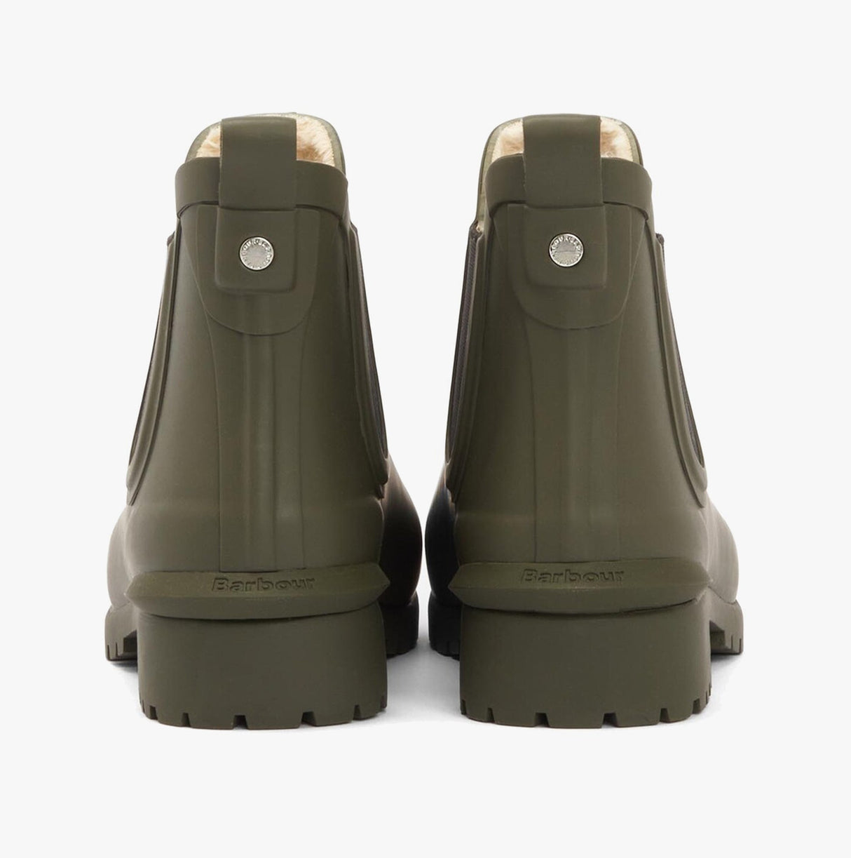 Barbour KIRKTON Womens Warm Lined Wellies Olive