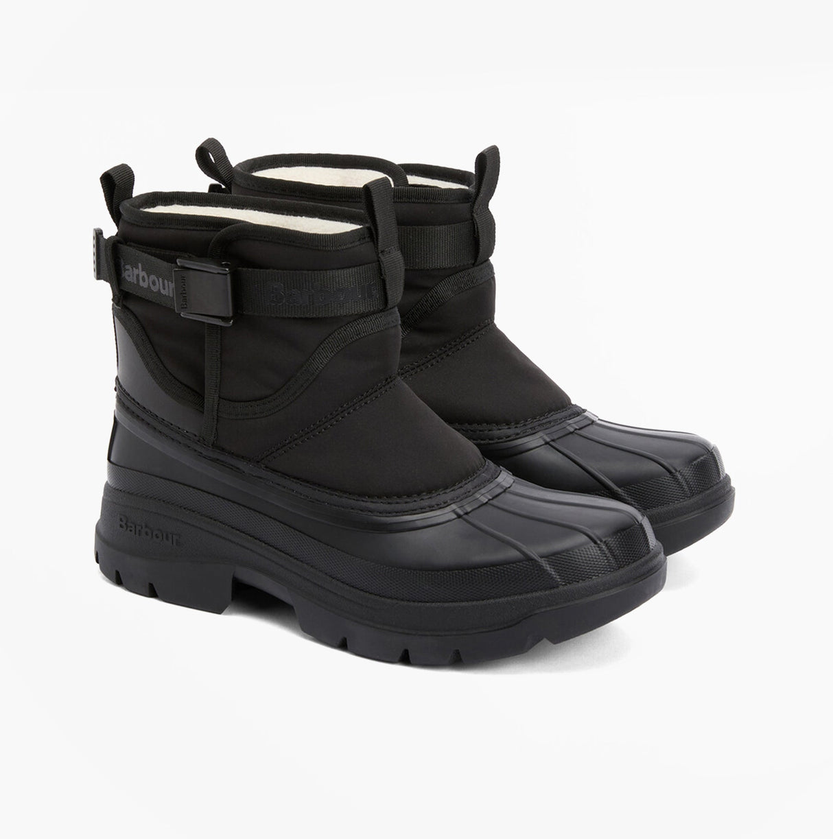 Barbour BRAYBOURN Womens Duck Boot Wellies Black