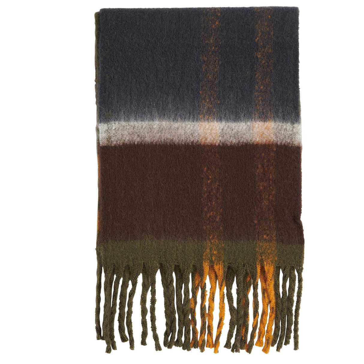 Barbour ISLA TARTAN BOUCLE Scarf Womens Classic