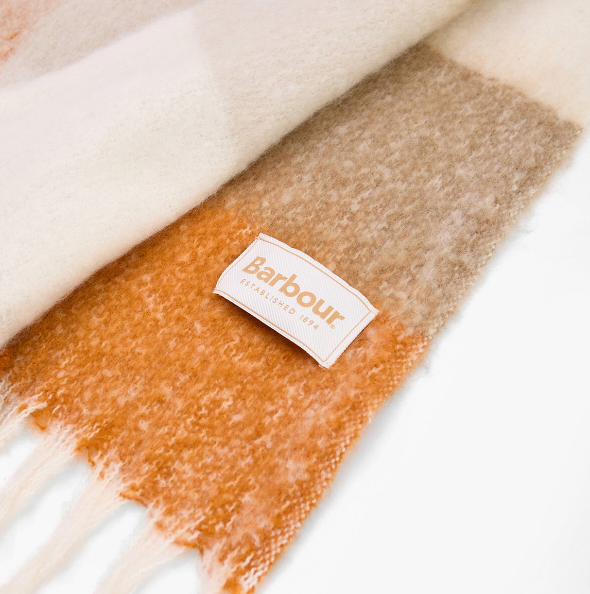 Barbour MARIE Womens Winter Mustard Check