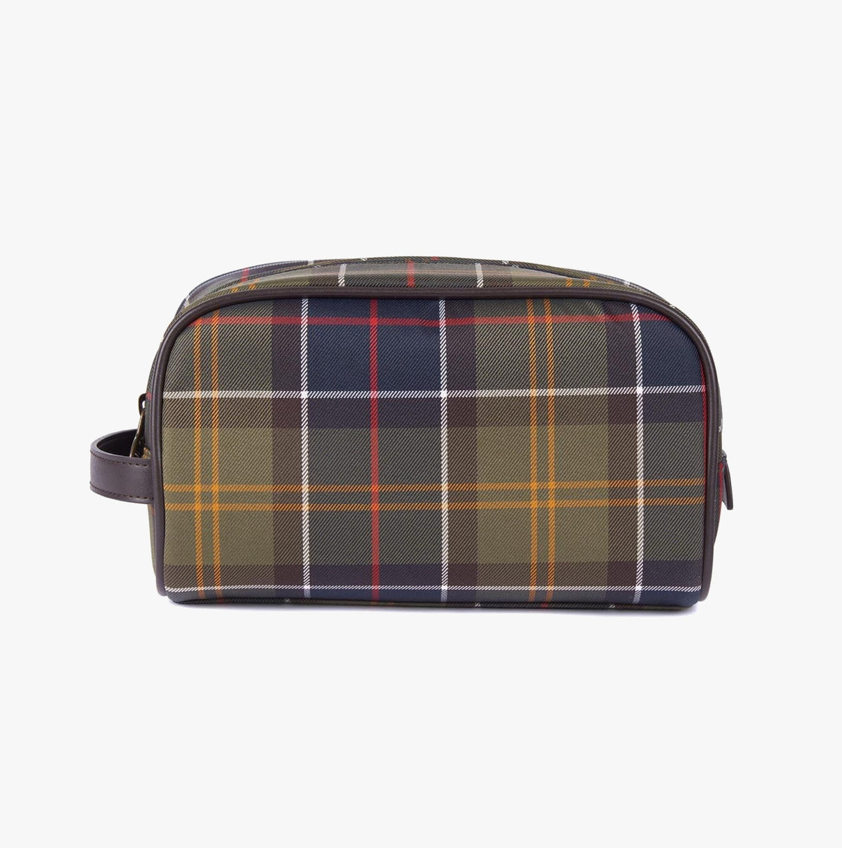 Barbour TARTAN Mens Wash Bag Classic Tartan