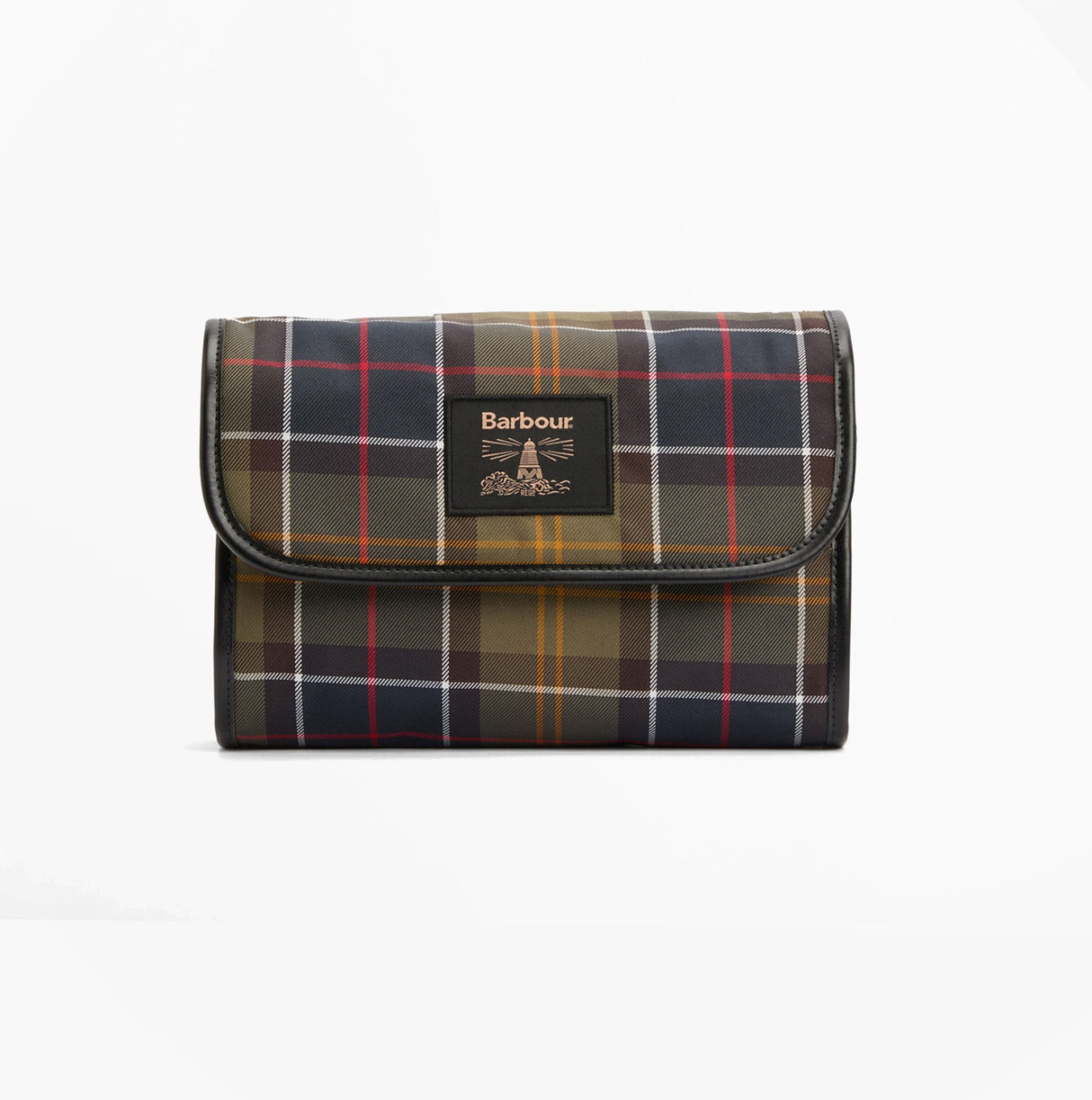 Barbour TARTAN HANGING Mens Washbag Classic/Beacon