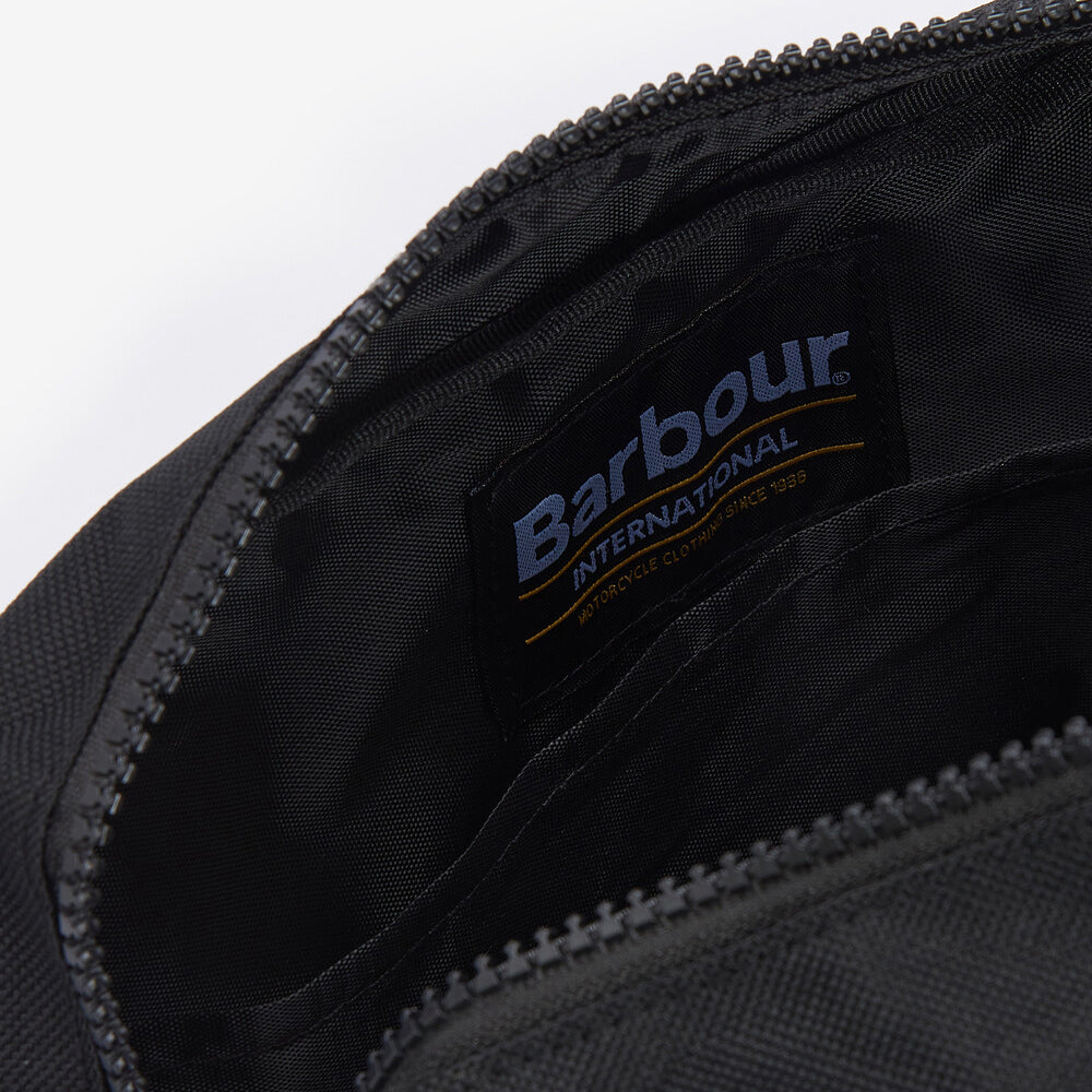 Barbour KNOCKHILL ESSENTIAL Mens Wash Bag Black