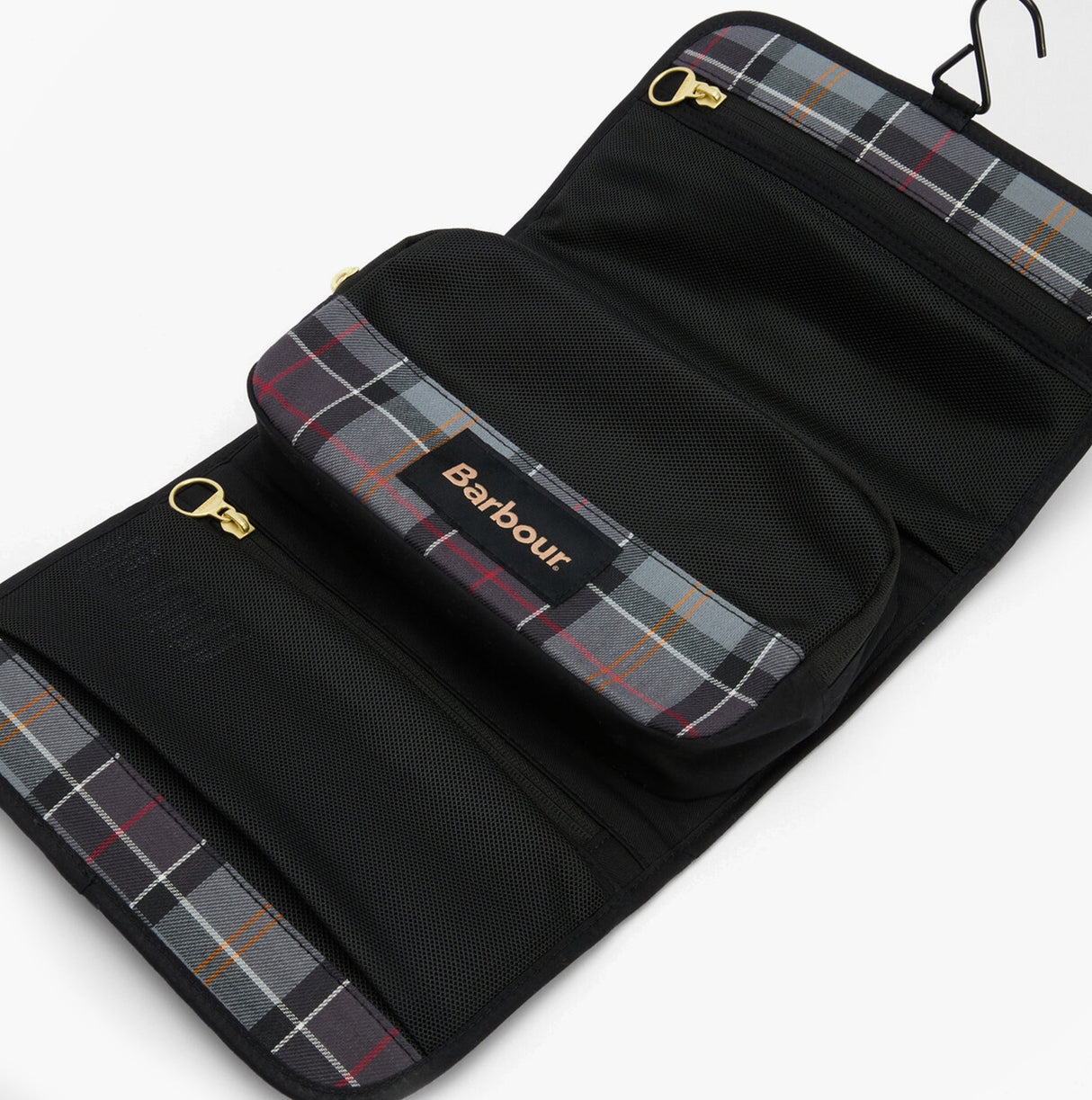 Barbour TRANSPORT HANGING Mens Washbag Black