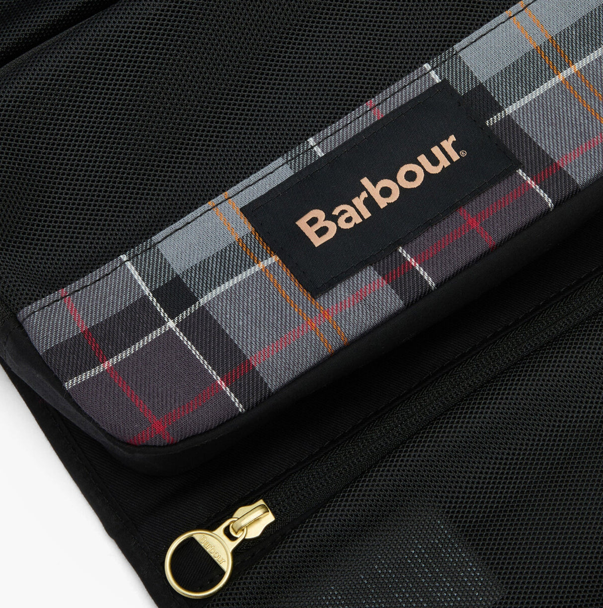 Barbour TRANSPORT HANGING Mens Washbag Black