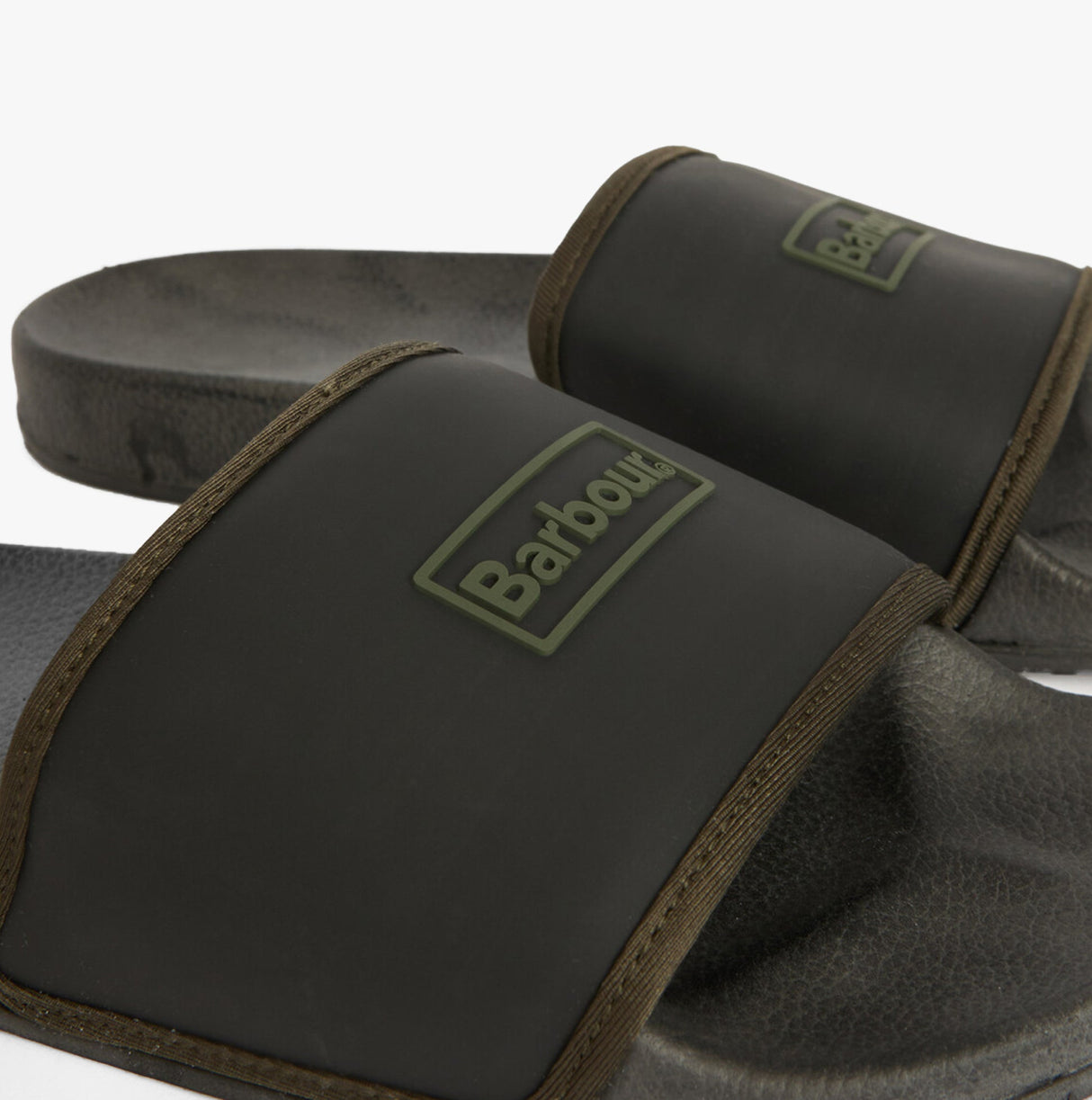 Barbour CRESSWELL Mens Sliders Black