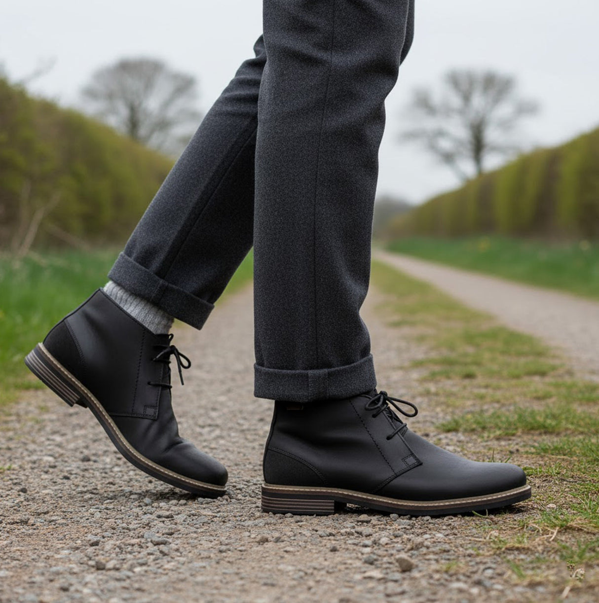 Barbour READHEAD Mens Boots Black