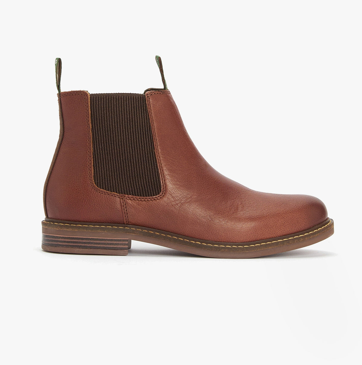 Barbour FARSLEY Mens Chelsea Boots Teak
