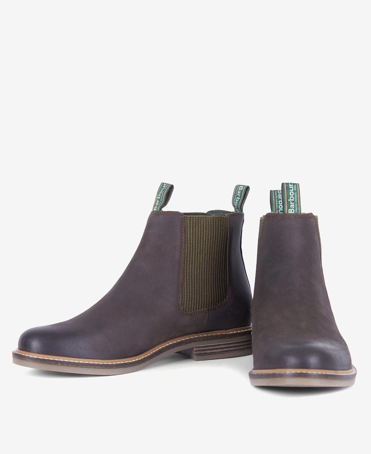 Barbour FARSLEY Mens Chelsea Boots Chocolate