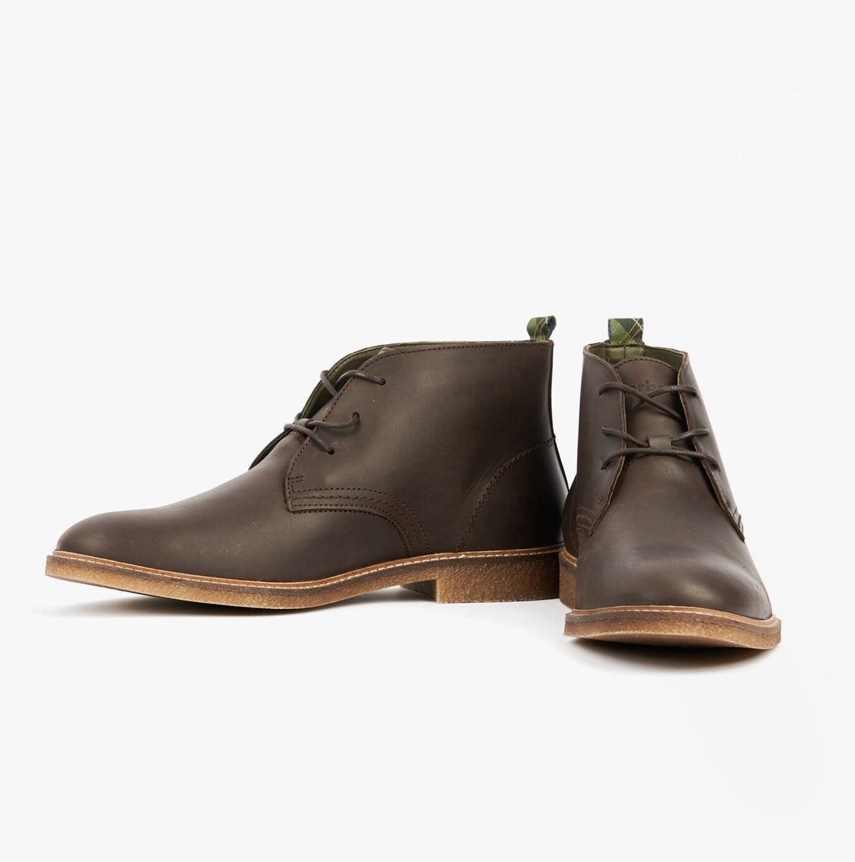 Barbour SONORAN Mens Desert Boots Brown