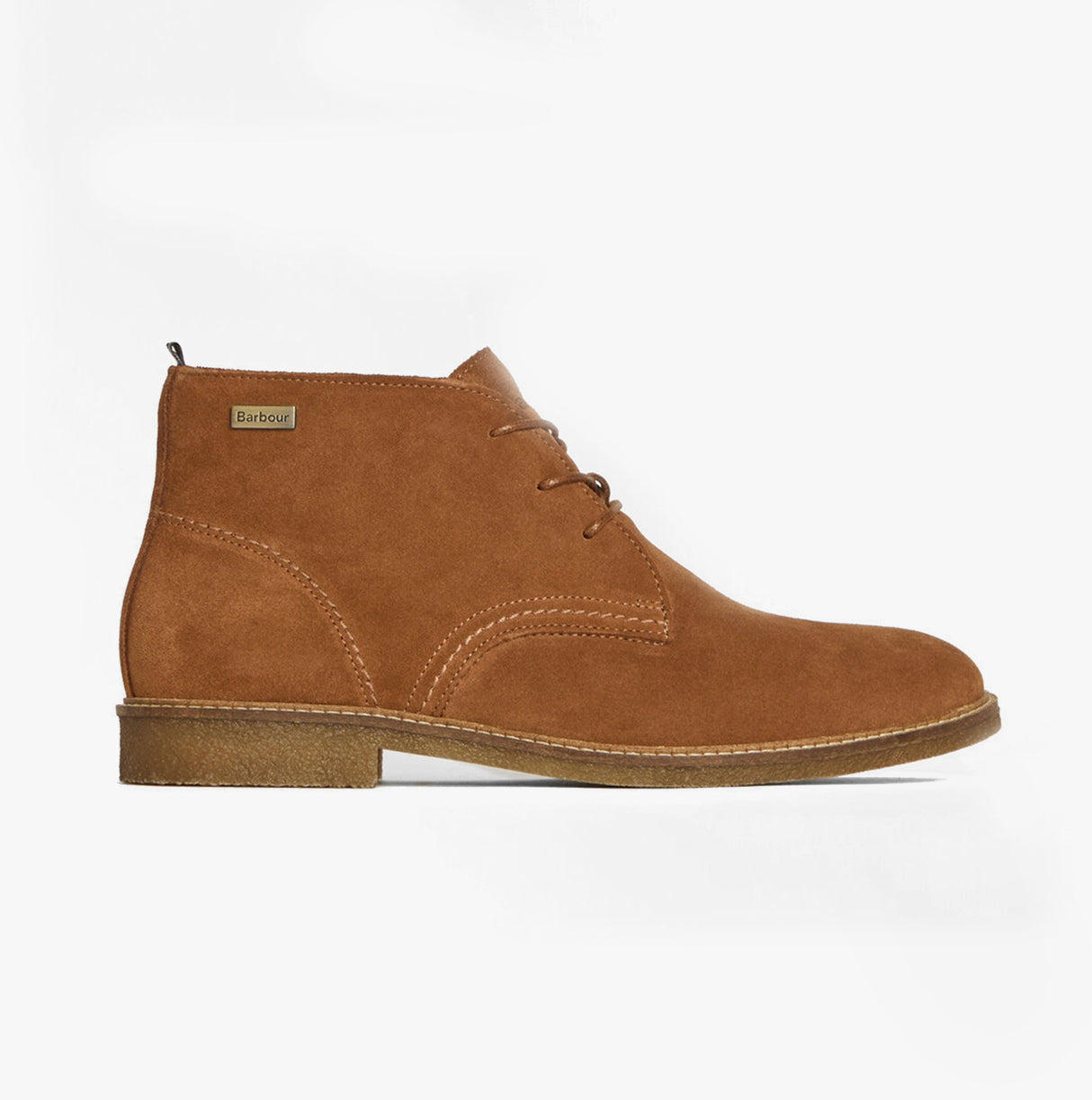 Barbour SONORAN Mens Desert Boots Fox Suede