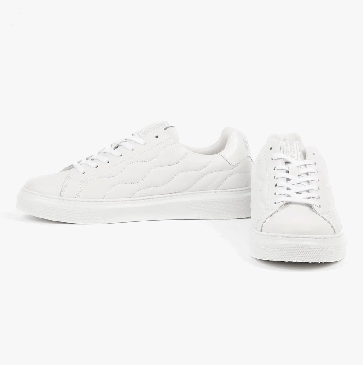 Barbour GLENDALE Mens Trainers White