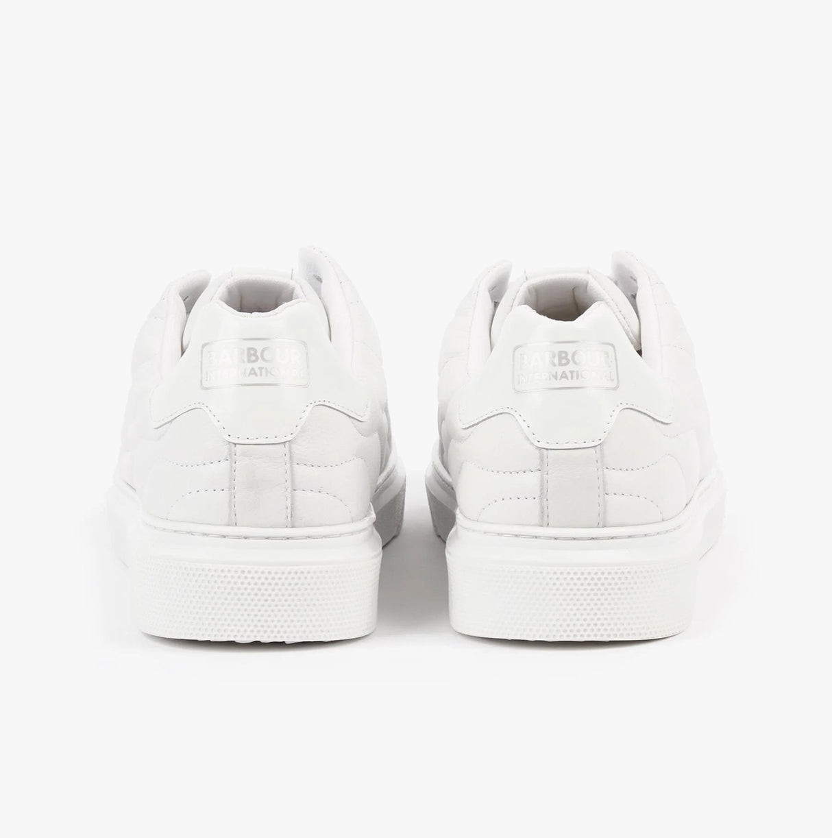 Barbour GLENDALE Mens Trainers White