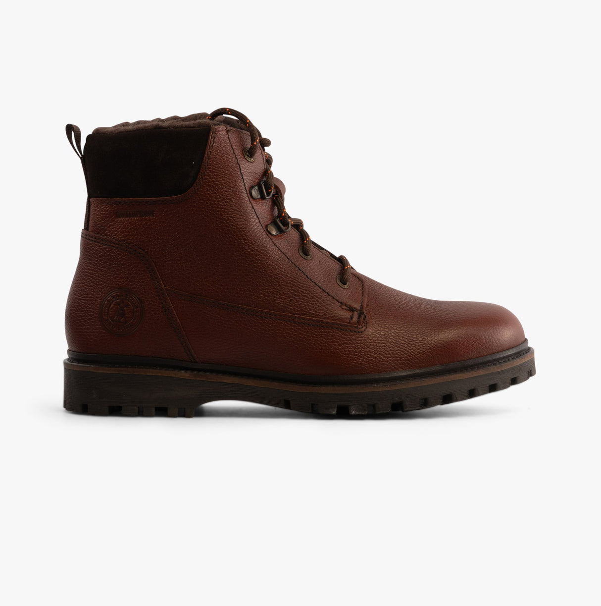 Barbour STORR Mens Derby Boots Conker