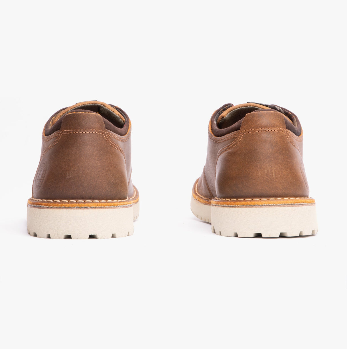 Barbour ACER Mens Derby Shoes Cognac