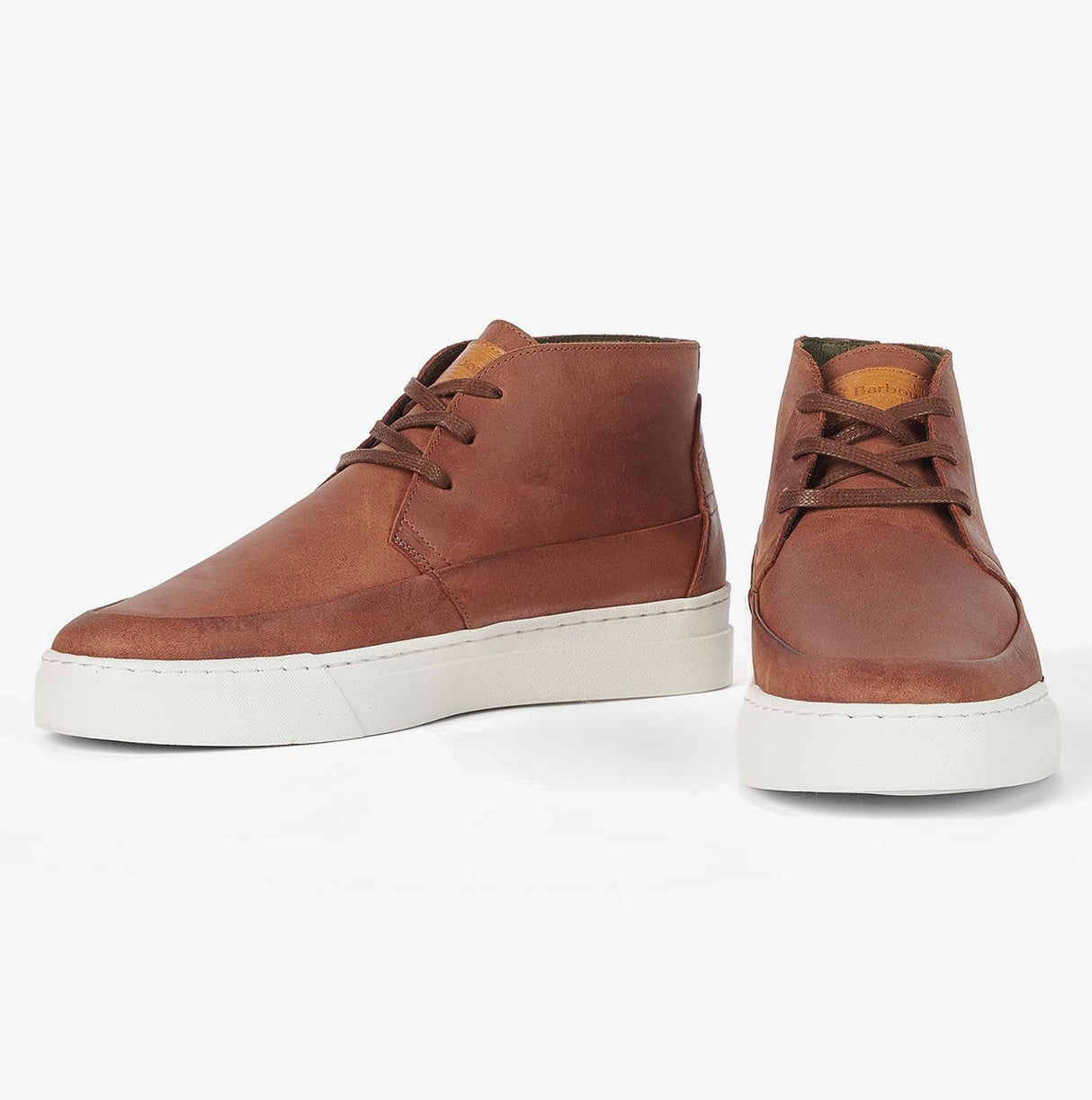 Barbour MASON Mens Chukka Boots Cognac