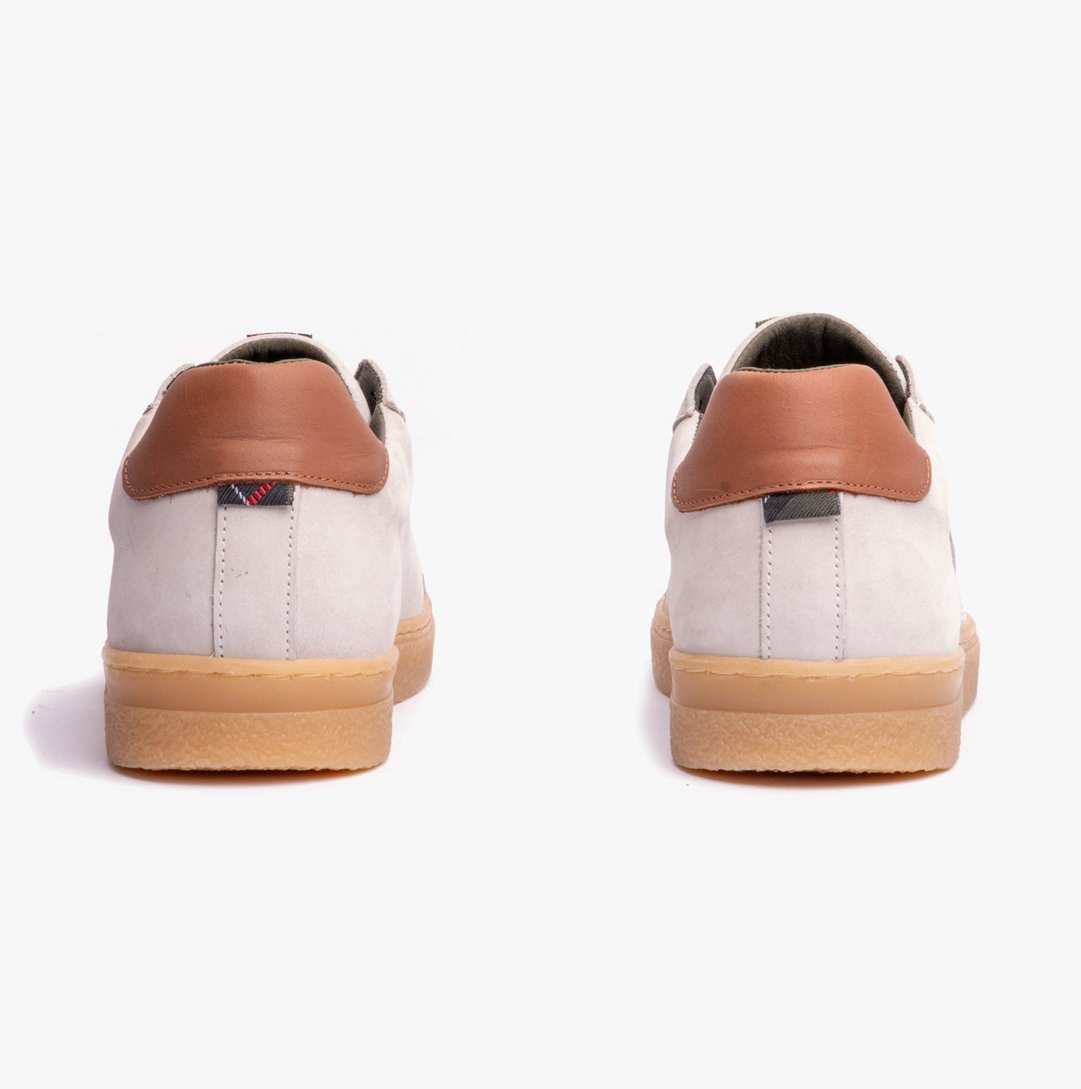 Barbour REFLECT Mens Casual Trainers Off White