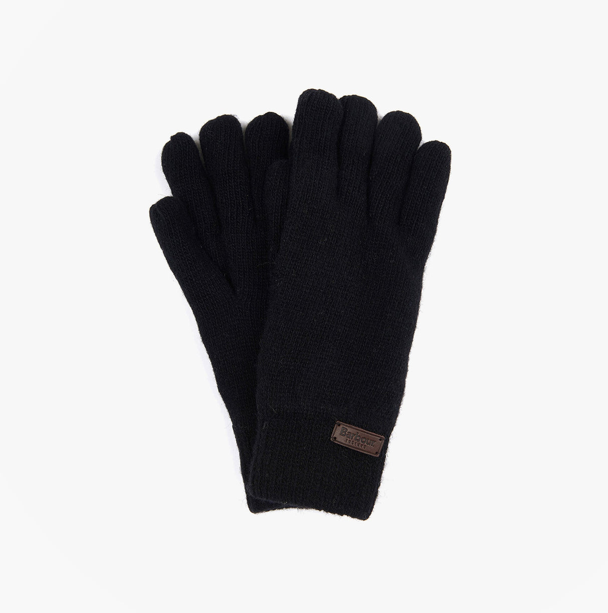 Barbour CARLTON Mens Wool Gloves Black