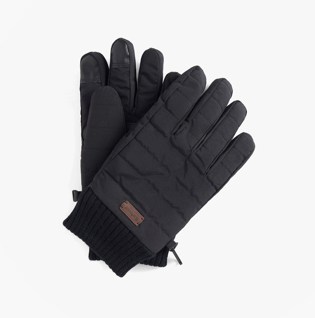Barbour BANFF QUILTED Mens Gloves Black