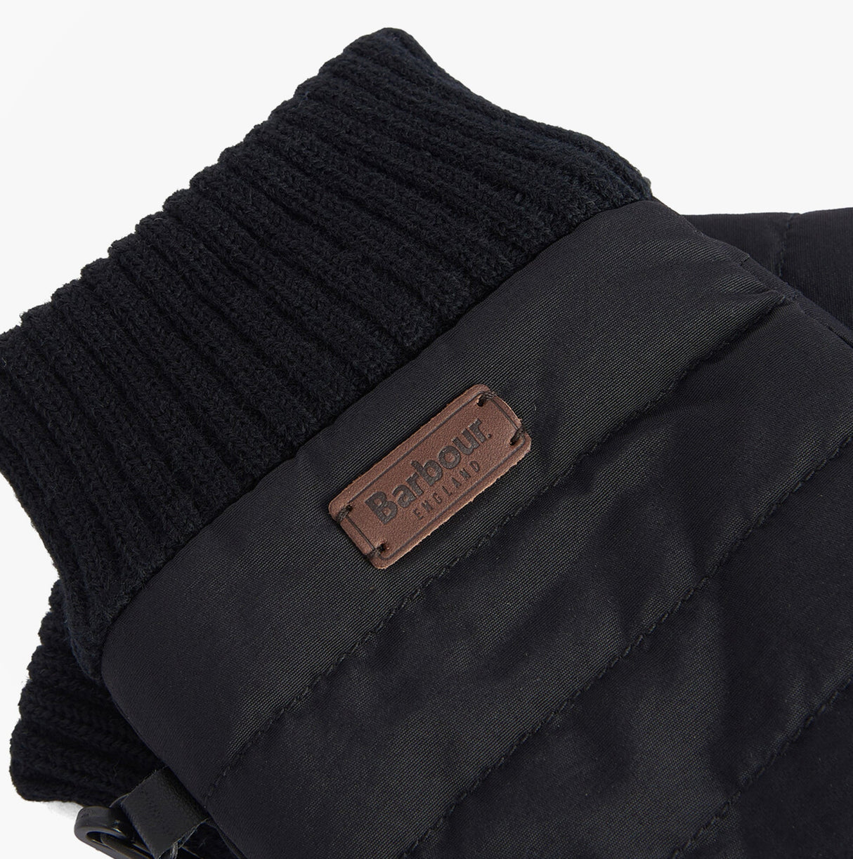 Barbour BANFF QUILTED Mens Gloves Black
