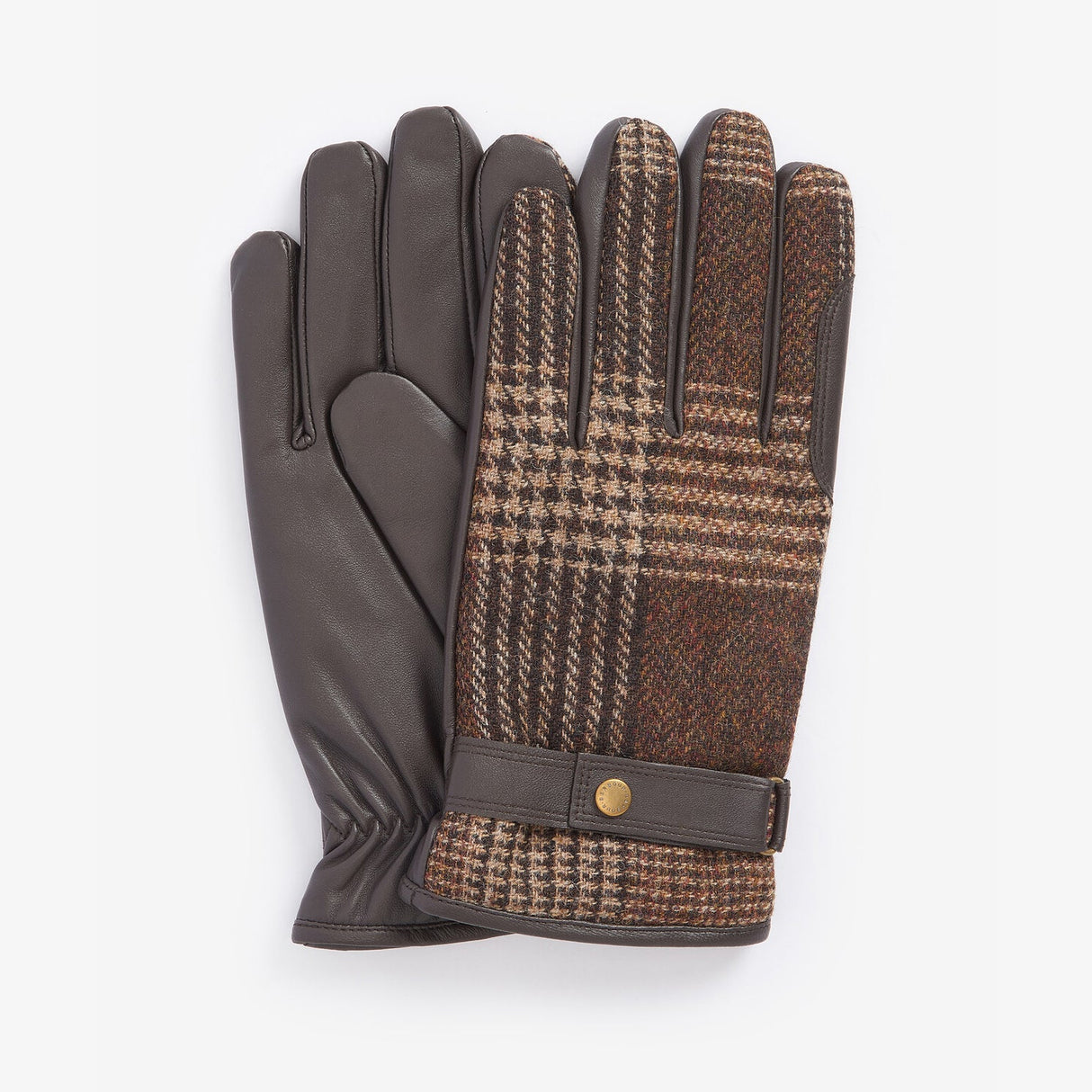 Barbour DEVERON TWEED GLOVE Mens Rustic Mix