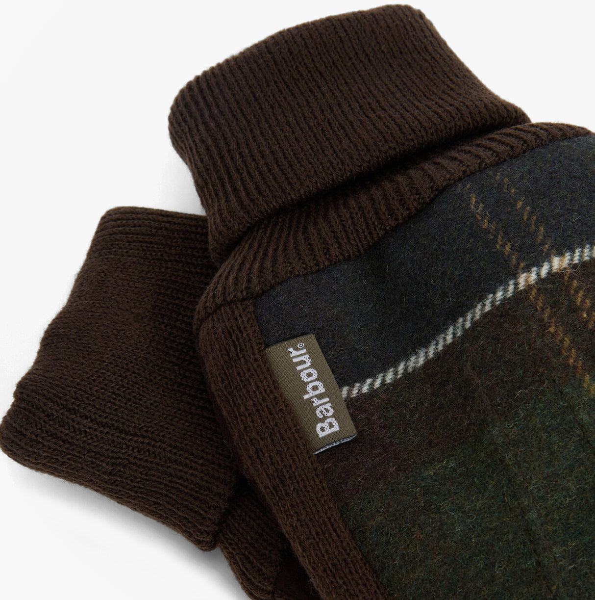 Barbour Field Fleece Mens Gloves Classic Tartan