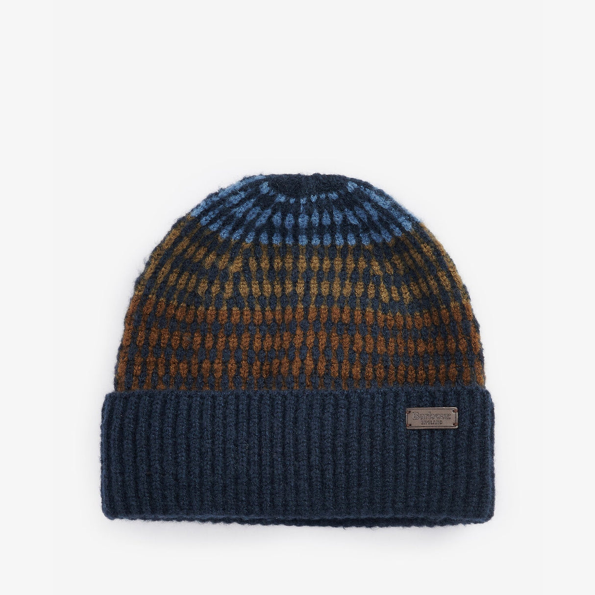 Barbour BRANTON BEANIE & SCARF Gift Set Mens Navy