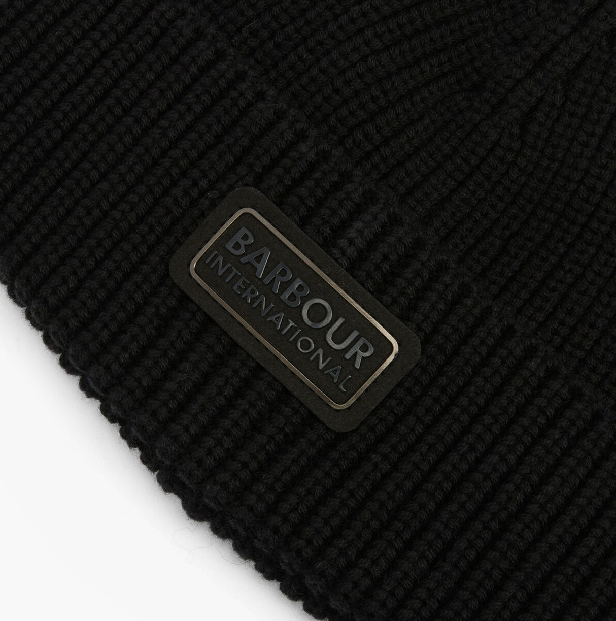 Barbour SWEEPER BEANIE AND SCARF Mens Gift Set Black