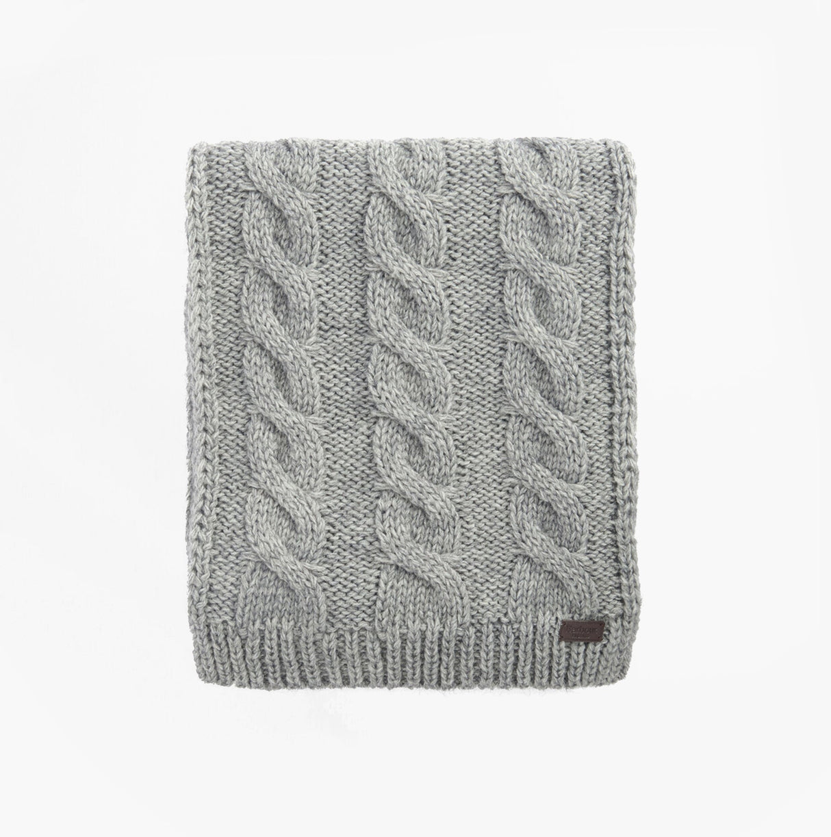 Barbour JESMOND BEANIE AND SCARF Gift Set Mens Mid Grey
