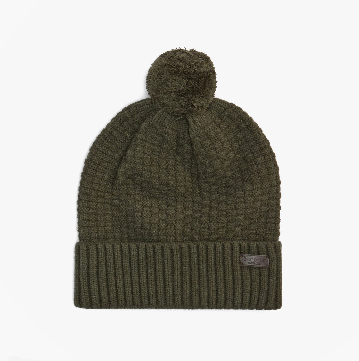 Barbour RAMSIDE BEANIE AND SCARF Mens Gift Set Dark Olive