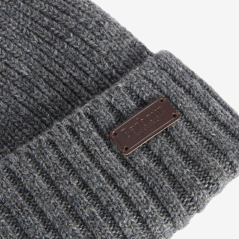 Barbour CARLTON Mens Beanie Grey