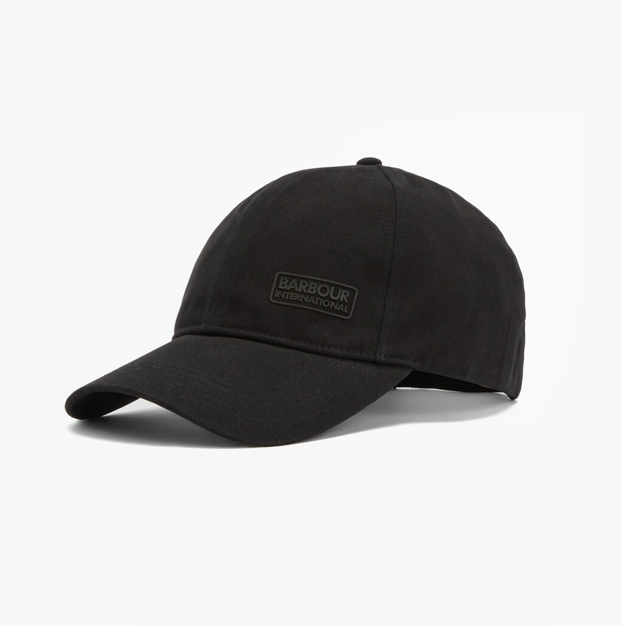 Barbour NORTON Drill Cap Mens Snapback Caps Black/Shadow