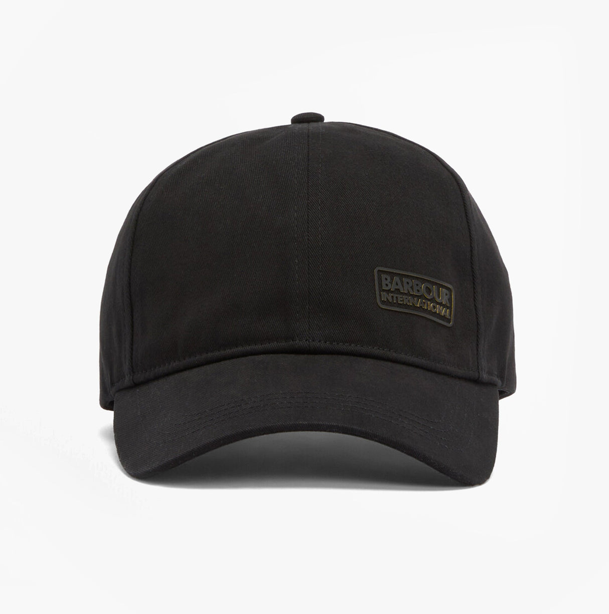 Barbour NORTON Drill Cap Mens Snapback Caps Black/Shadow